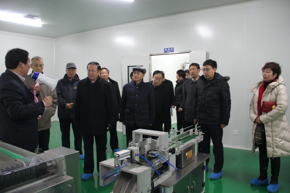 中國老區(qū)建設(shè)促進會一行8人 前來九間棚視察指導